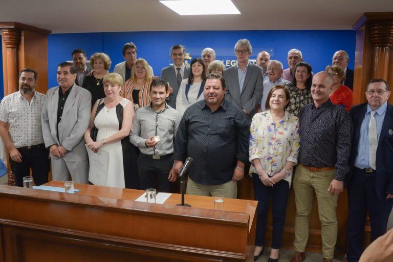 Cuesta dejó palabras de reconocimiento a los trabajadores e hizo un compromiso de seguir “luchando por la ampliación de derechos sociales.