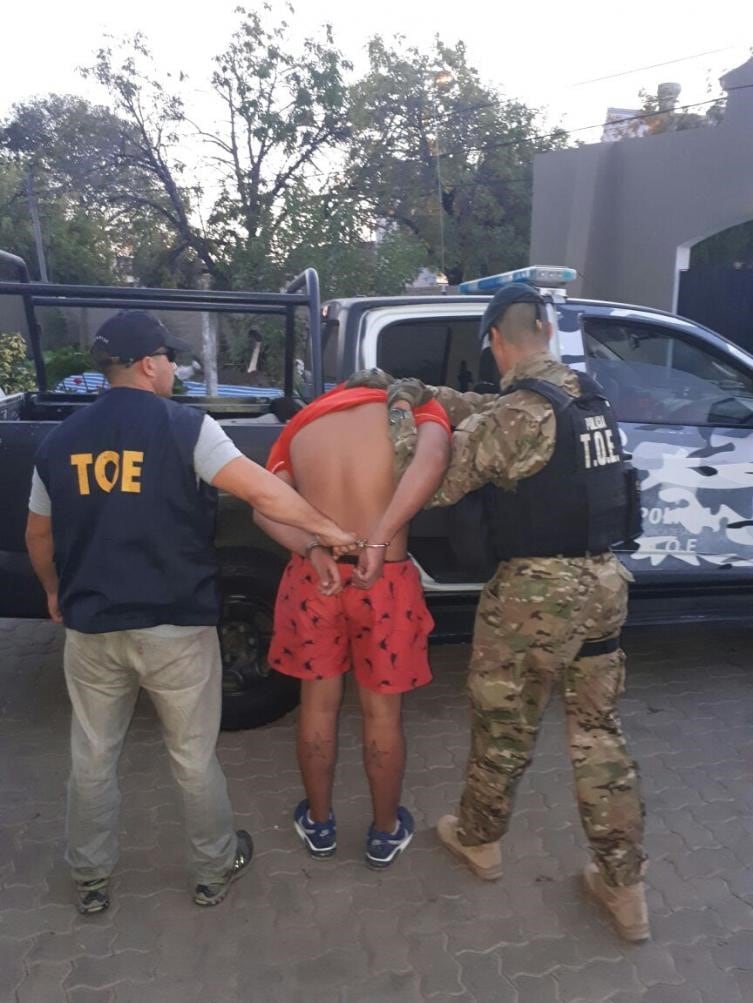 Fue detenido en Recreo.