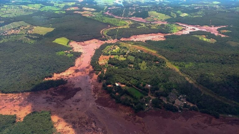 Imágenes aéreas (AFP).