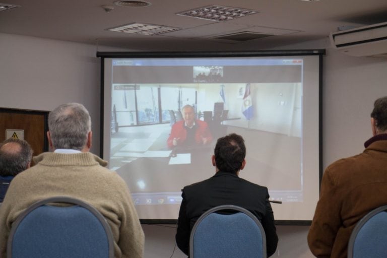 Juan Schiaretti encabezó este miércoles la firma del contrato a través de videoconferencia (Gobierno de Córdoba)