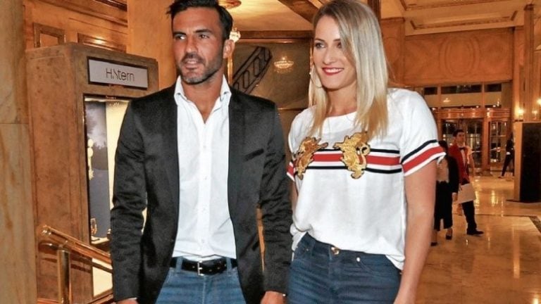 Fabián Cubero y Mica Viciconte son pareja desde hace dos años.