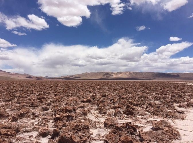 Comunidades originarias objetan la extracción de litio en la Puna jujeña.