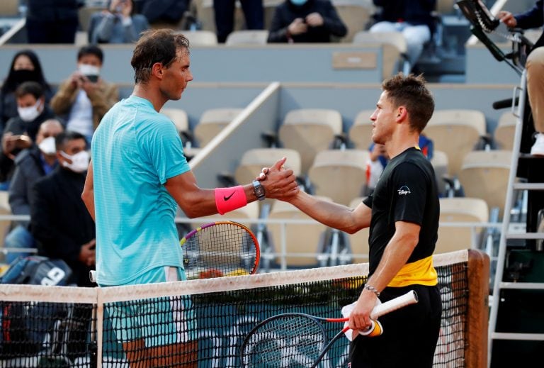 Rafael Nadal venció a Diego Schwartzman. (REUTERS)