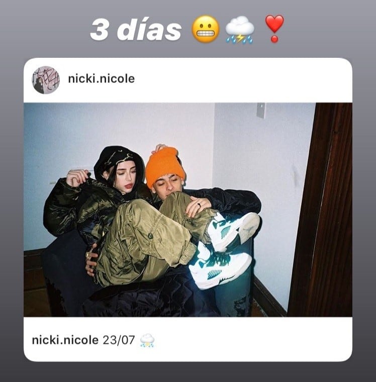 Nicki Nicole y Trueno (Instagram/@trueno)