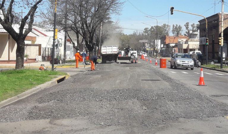 Trabajos de la División Vial