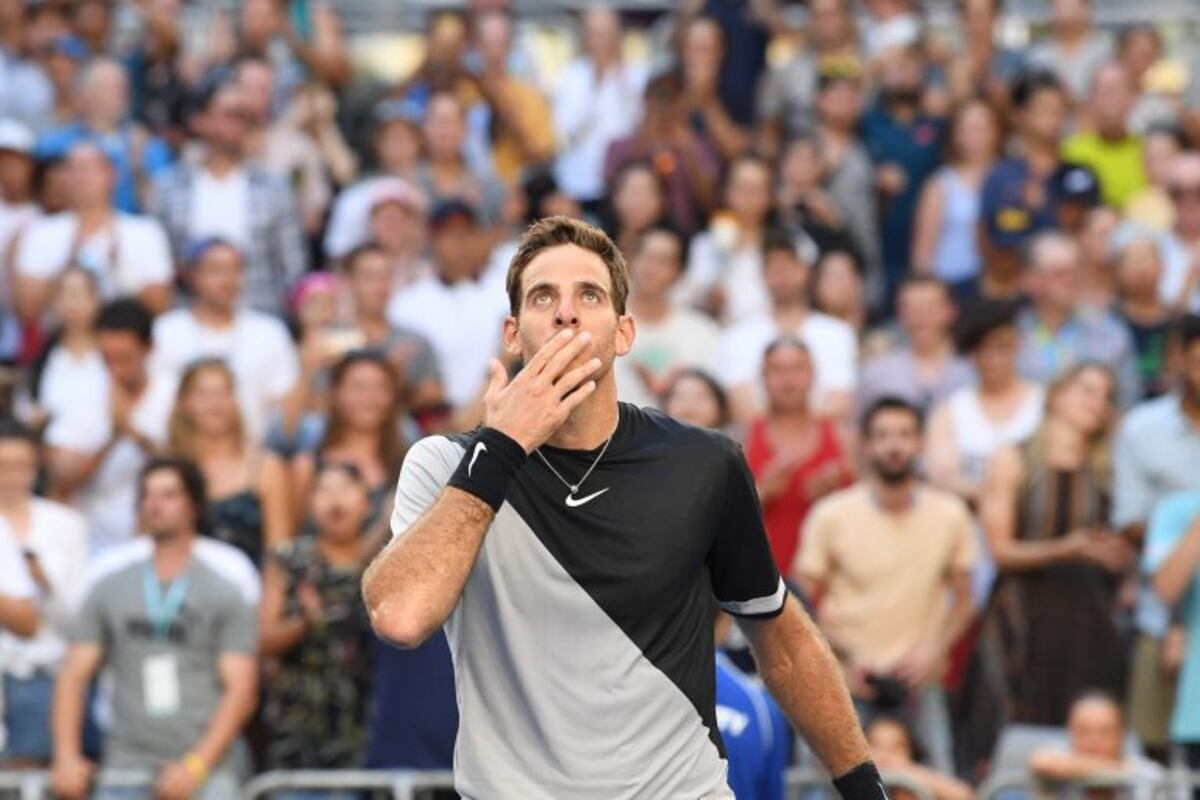 Del Potro venció a Khachanov en el Australian Open y está en tercera ronda