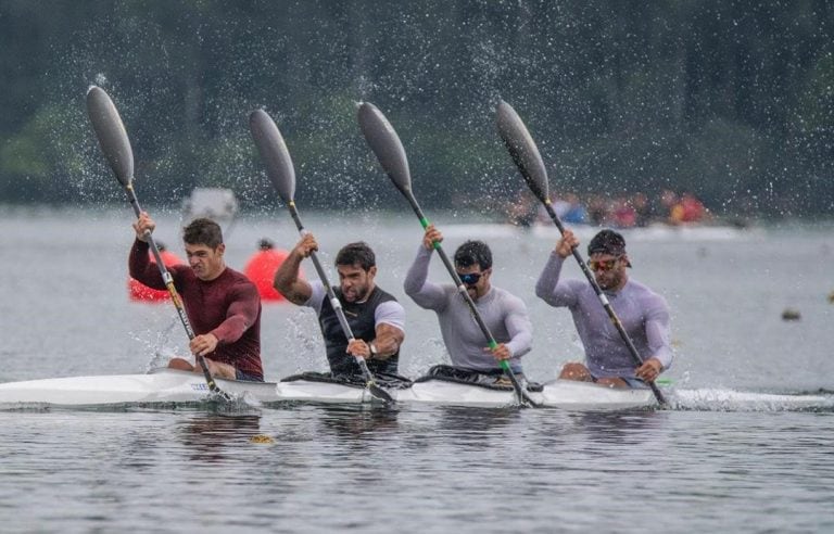 Manuel Lascano, Juan Cáceres, Ezequiel Di Giácomo y Gonzalo Carreras (Foto: Instagram)