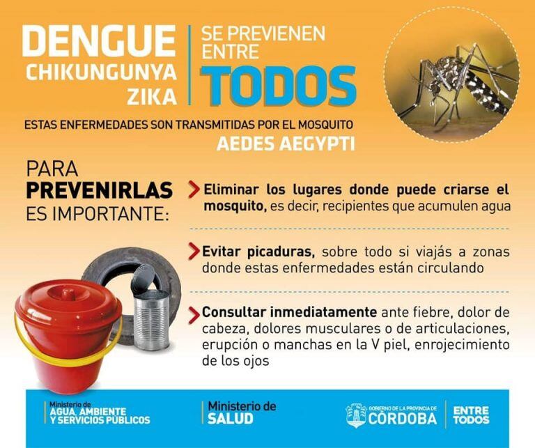 Prevención dengue.