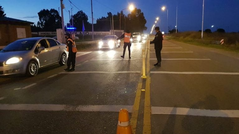 Operativos en ruta 229