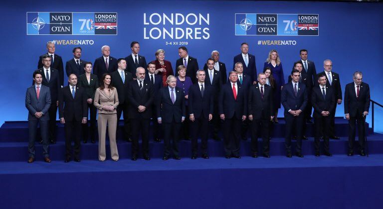 Foto de grupo Cumbre OTAN (EFE/POOL MONCLOA/Fernando Calvo)