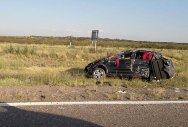 El otro siniestro sucedió a las 7 pasando Anchoris, en el kilómetro 3235 de la ruta 40 en Luján de Cuyo.