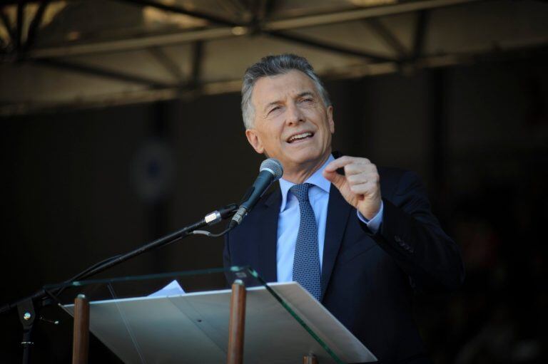 Mauricio Macri en la inauguración de la edición 133 de la Exposición Rural (Foto: Federico López Claro)