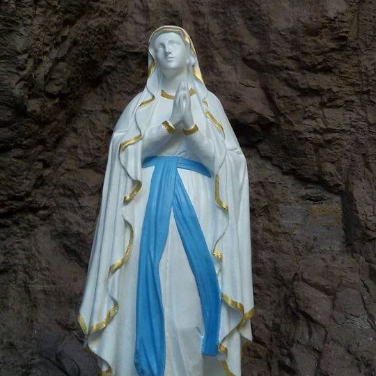 virgen de lourdes en puerto deseado