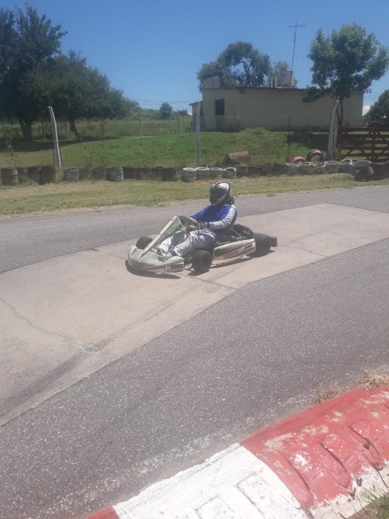 Ivan Badino piloto de Karting de Arroyito