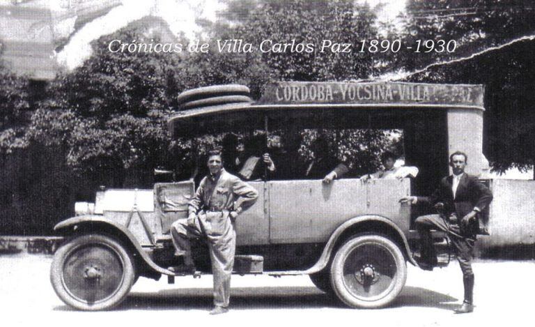 Colectivo Córdoba-Carlos Paz en 1929