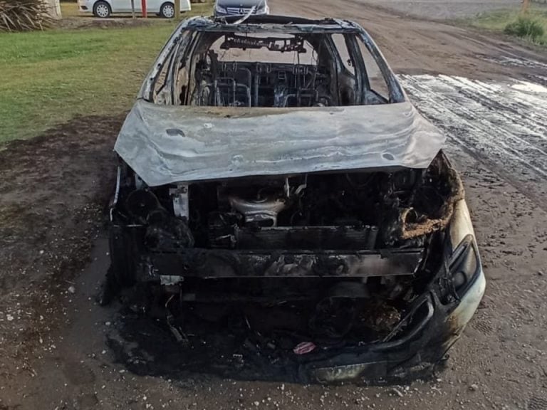 Incendio en Monte Hermoso