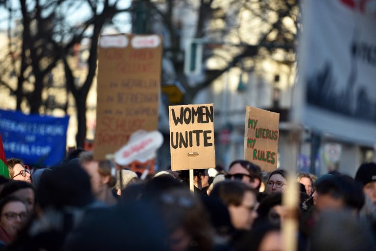 "Mujeres Unidas" en Berlín.