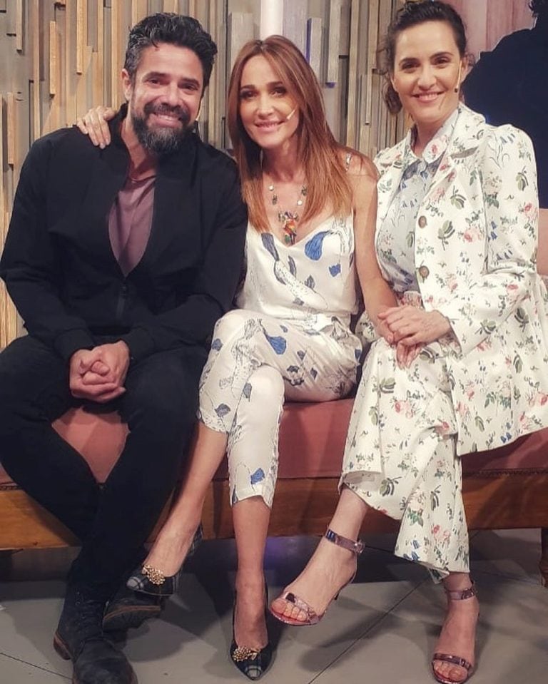 Verónica Lozano con Luciano Castro y Julieta Diaz