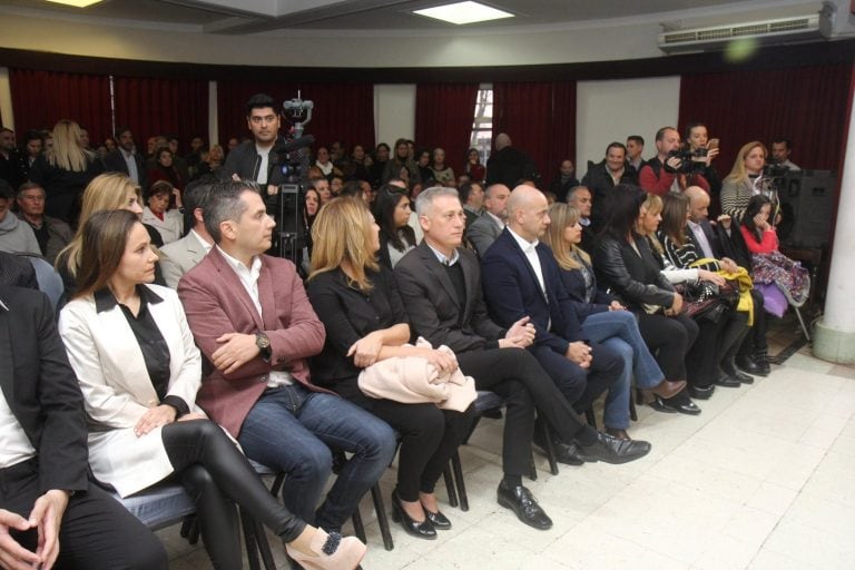 Acto de Proclamación de autoridades en Carlos Paz