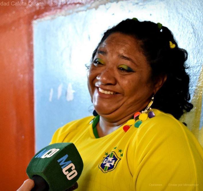 Encuentro de danzas, Eliana Ribeiro, referente de la comunidad brasilera en la ciudad