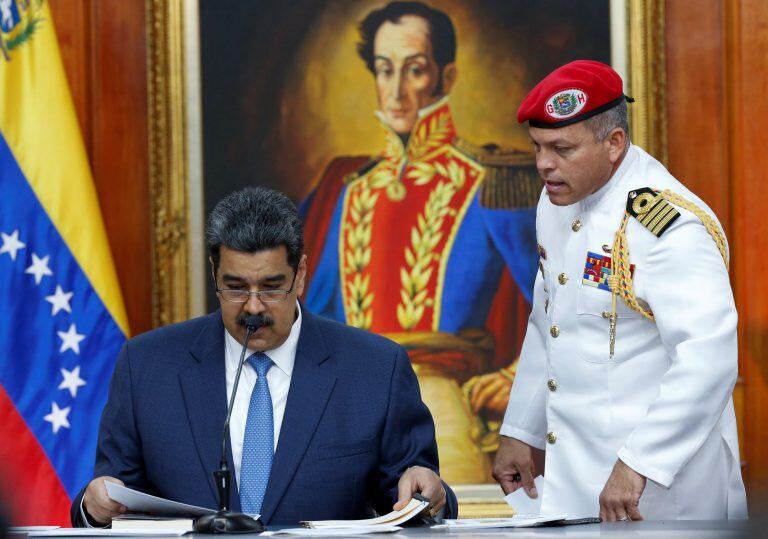 Nicolás Maduro. (Ariana Cubillos/AP)