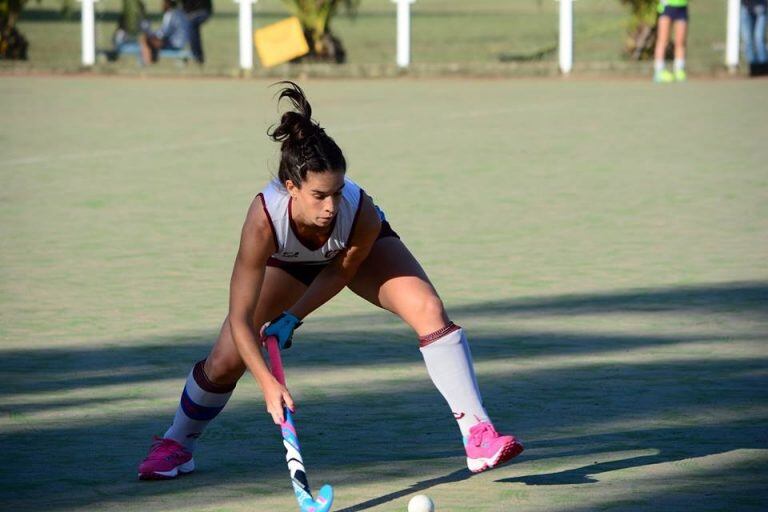 Camila Machín, jugadora de hockey.