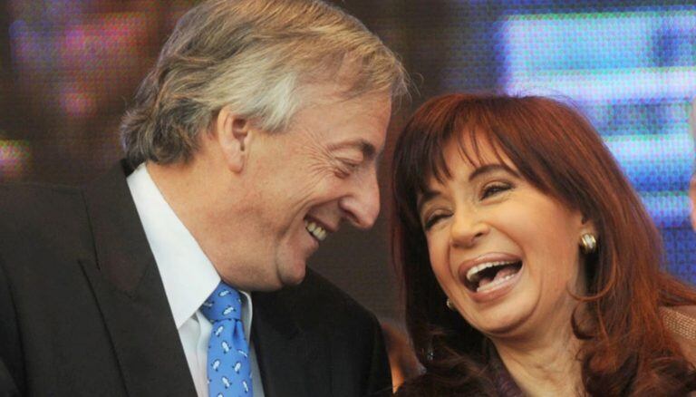 Cristina y Néstor Kirchner