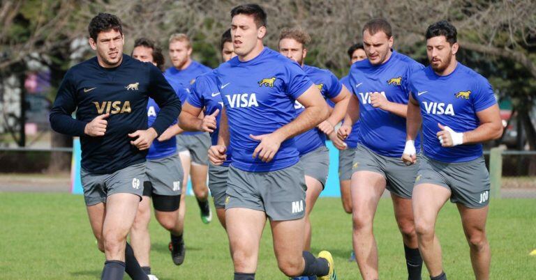 Los Pumas se preparan para el Rugby Championship