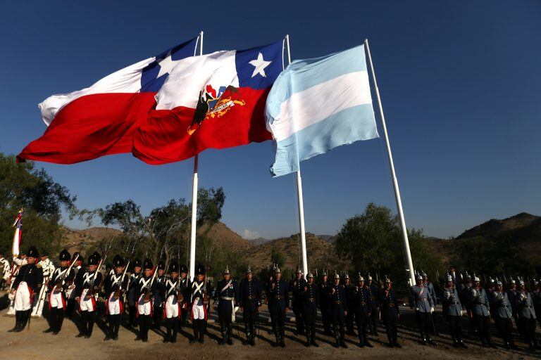 Ceremonia bicentenario de la Batalla de Chacabuco (foto archivo 2017)