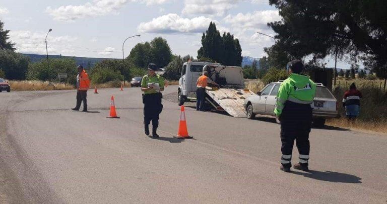 Controles viales Chubut