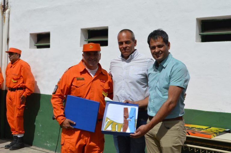 Aniversario de los bomberos de Mina Clavero