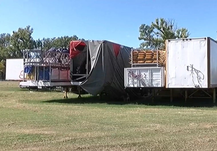 El circo de Flavio Mendoza quedó varado en Rosario. (Captura de pantalla)