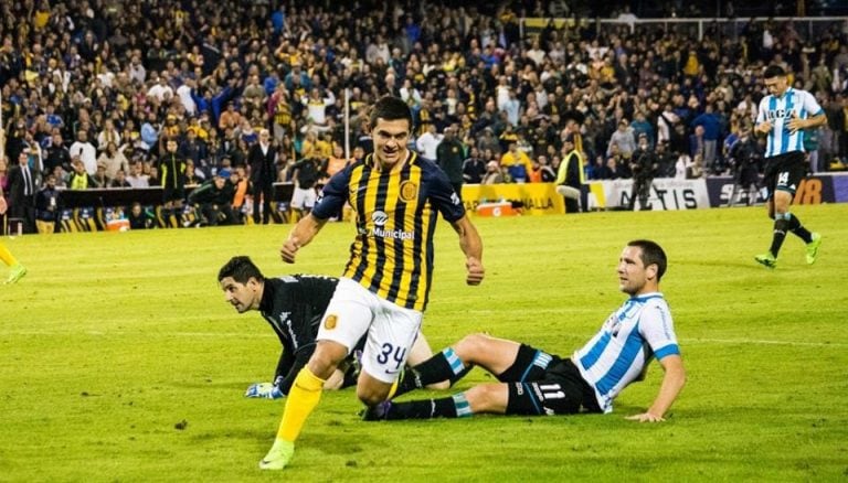 El delantero de Rosario Central, Maximiliano Lovera. (Prensa Rosario Central)