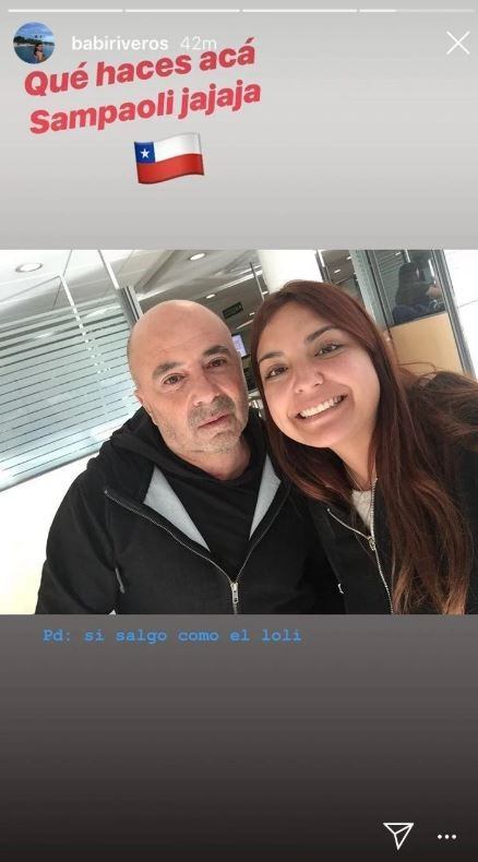 Jorge Sampaoli, en Chile.