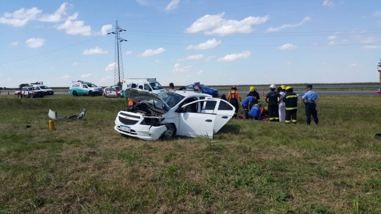 Siniestro Vial en Ruta Nacional 36.