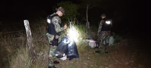 Prefectura secuestró marihuana en Santa Ana.