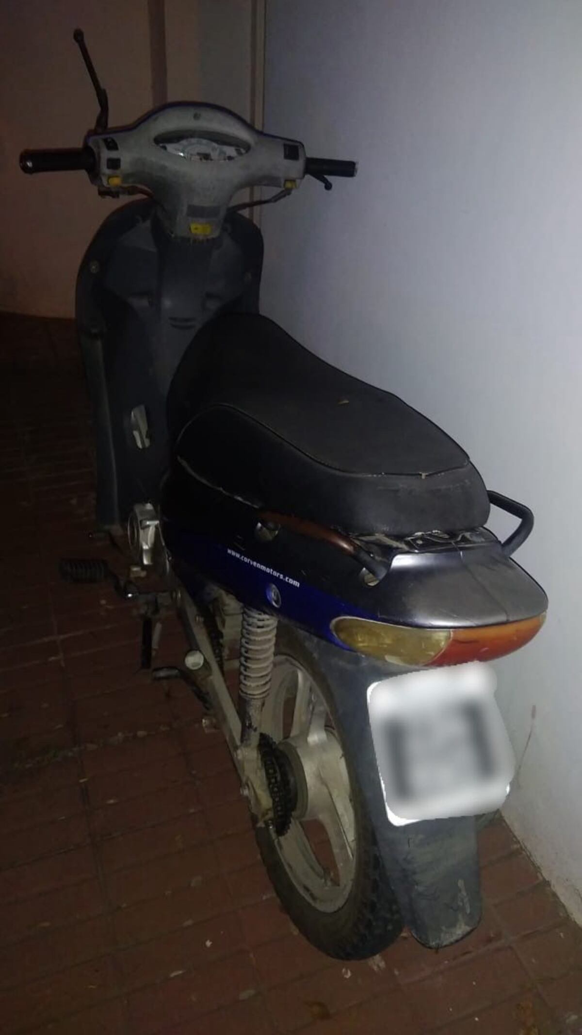 GUR recuperó una motocicleta robada