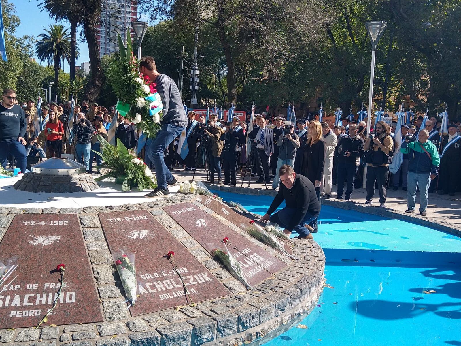 Contó con la presencia de autoridades municipales, organizaciones sociales y excombatientes.