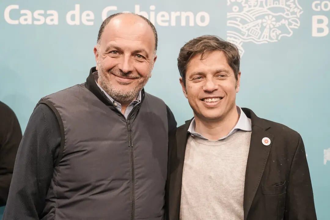 Pablo Garate estuvo con el Gobernador Axel Kicillof