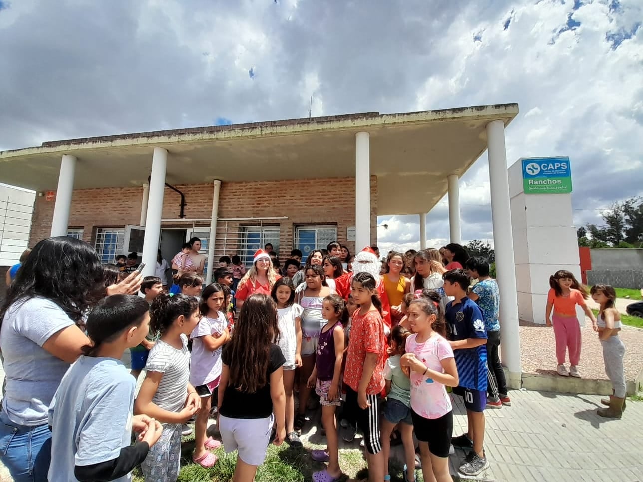 Papá Noel visitó los Caps de Tres Arroyos