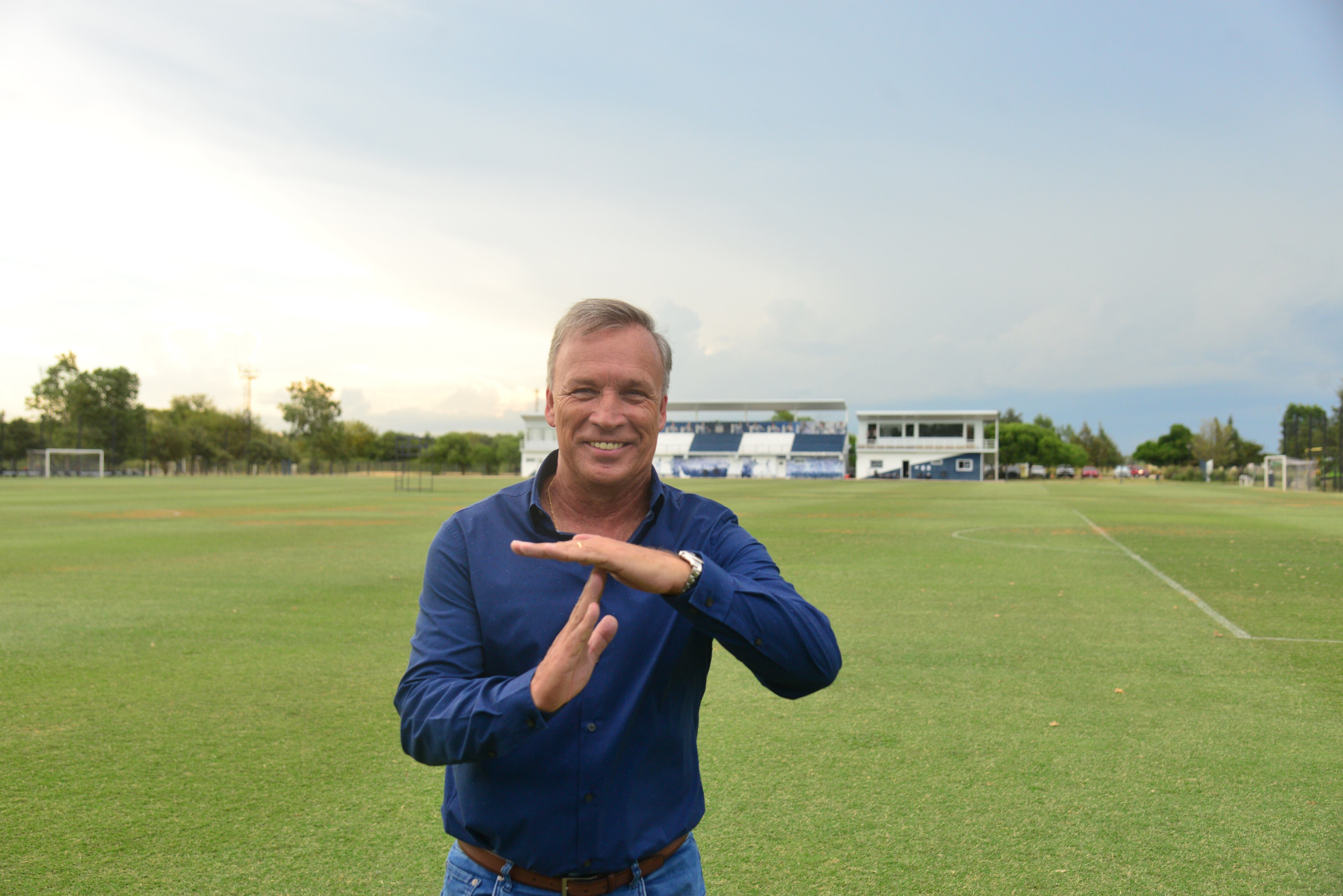 El presidente de Talleres, Andrés Fassi.