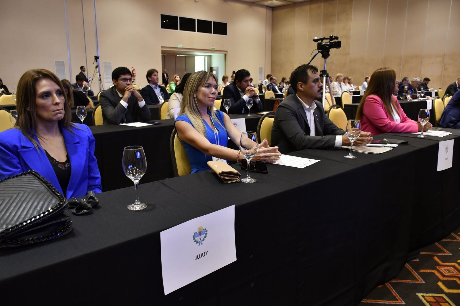 Parte de la delegación jujeña que asistió a la convocatoria del Parlamento del Norte Grande en Salta.