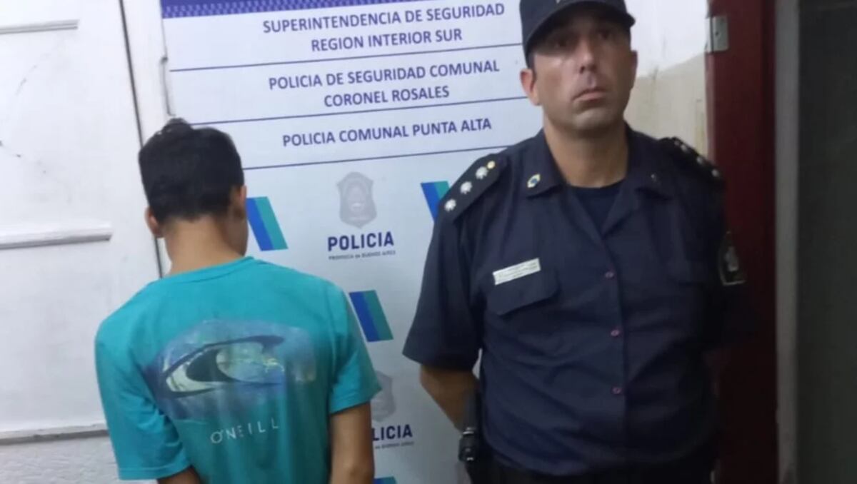 Punta Alta: tenía prohibido acercarse a su pareja y fue detenido cuando la llevaba en moto