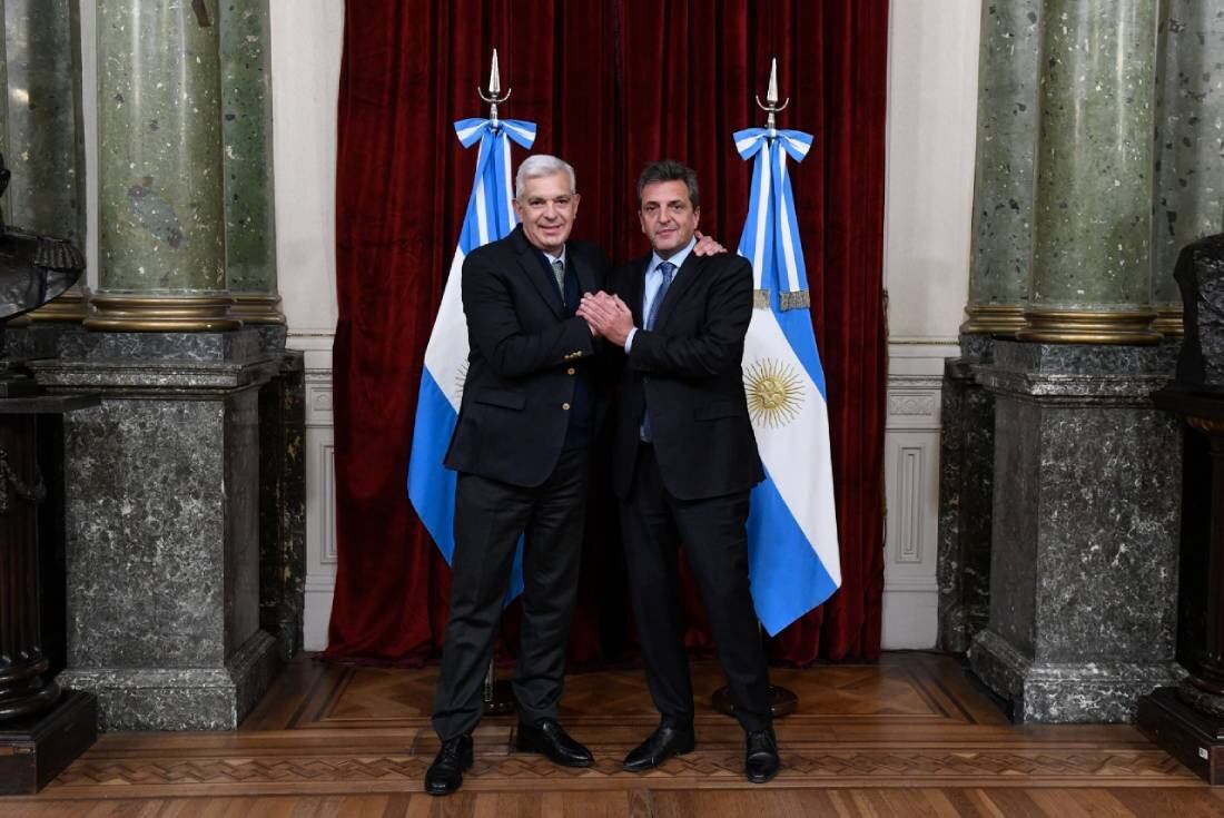 Julián Domínguez y Sergio Massa.