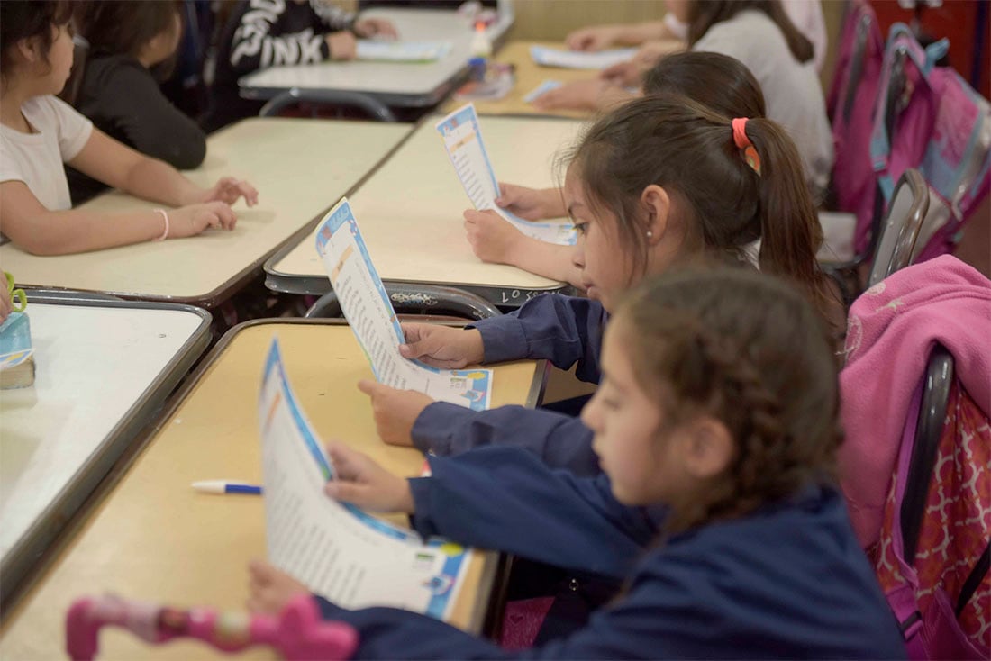 La medida está contemplada para todos los niveles educativos: inicial, primaria y secundario.