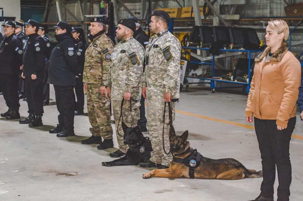 Acto en Ushuaia por un nuevo aniversario de la creación de la Policía de Seguridad Aeroportuaria