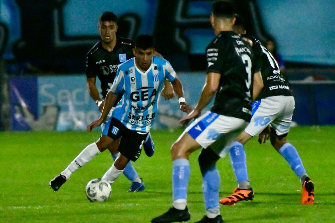 En Río Cuarto, Estudiantes recibió a Racing de Nueva Italia por la sexta fecha de la Primera Nacional. (Tomy Fragueiro / La Voz)