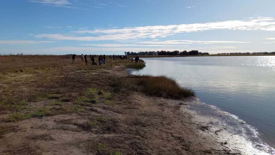 Alumnos de la Escuela Secundaria Nº 2 de Tres Arroyos visitaron la Laguna Goizueta