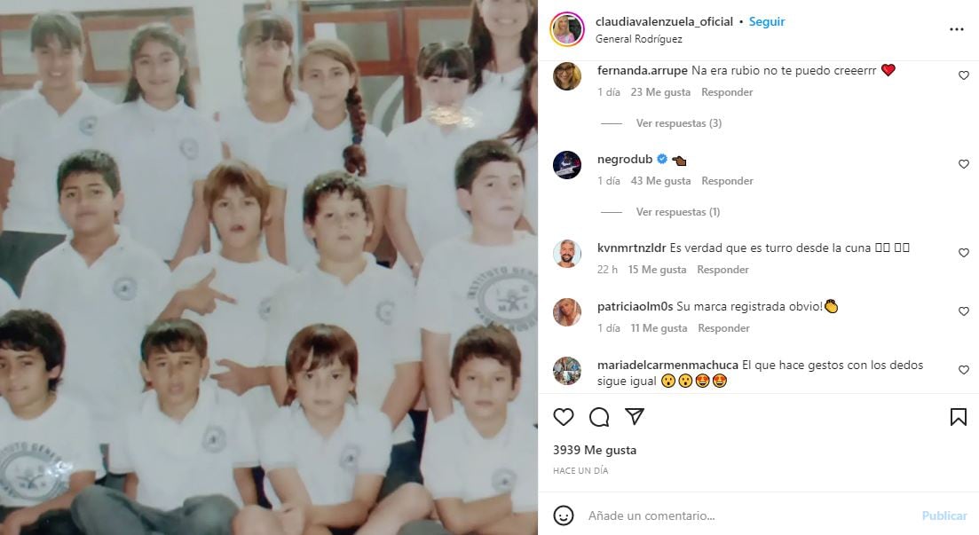 La foto inédita de L-Gante en el colegio que sorprendió a sus fans: “Era rubio cheto”