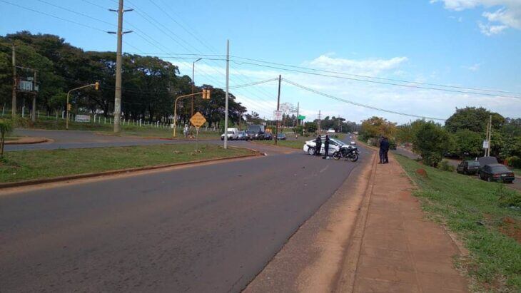 Siniestro fatal: falleció un peatón en Posadas. Policía de Misiones